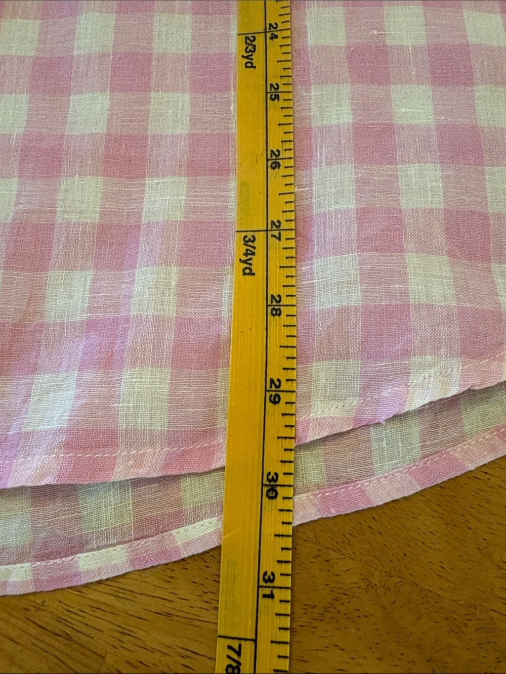 GAP Pink & White Gingham Button-Down Shirt - Picture 11 of 11
